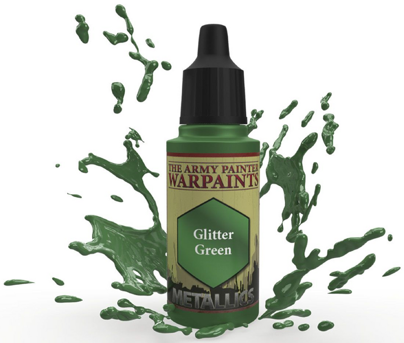 Army Painter - Warpaints : Vert pailleté métallisé (18ml)