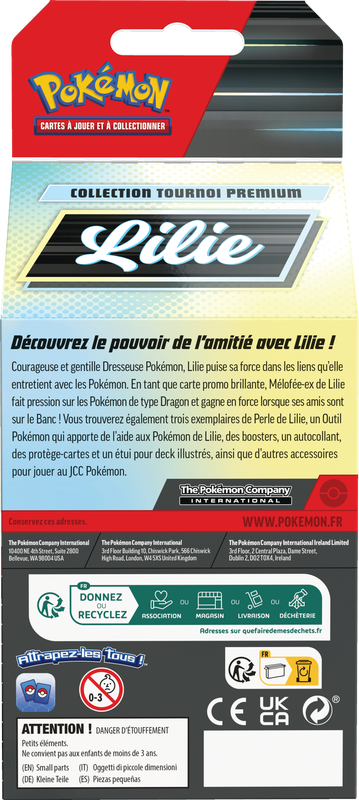 Pokemon Collection Tournoi Premium Lilie (FR)