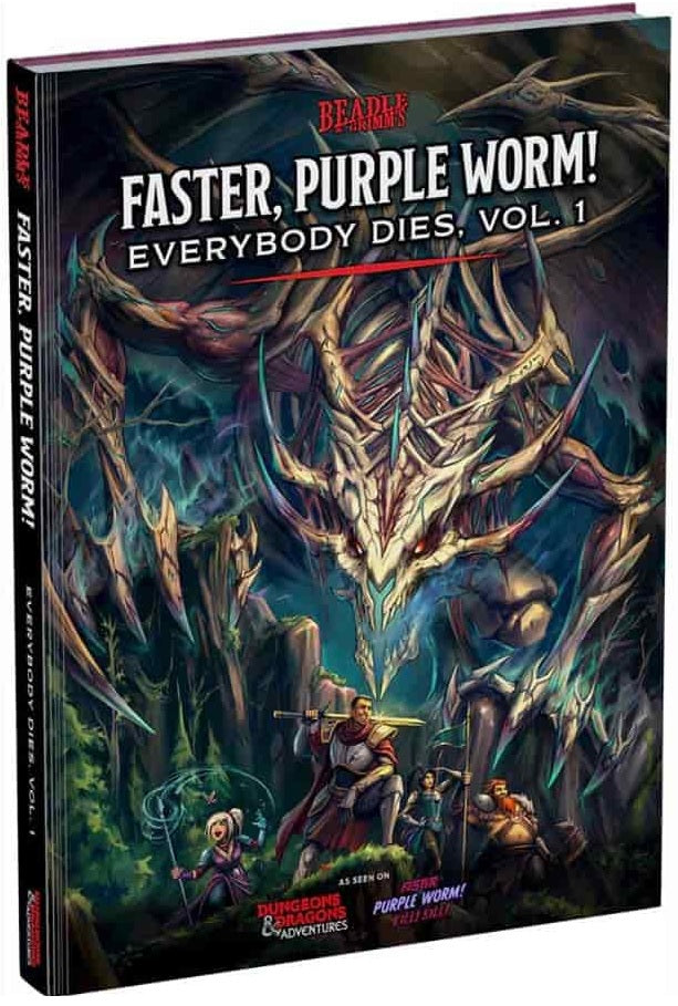 DND Adventures: Faster, Purple Worm! Vol. 1 Hardcover (EN)