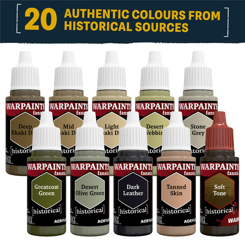 Army Painter : Peintures Historiques Pour La 8e Armée Britannique De La Seconde Guerre Mondiale (Précommande) (16/05/2026)