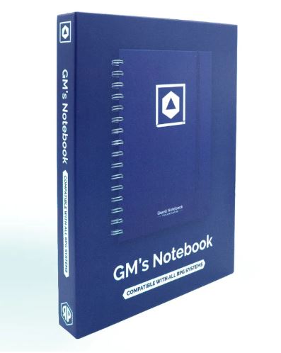 Roll & Play - Carnet de Quêtes pour Maître du Jeu de DnD Bleu (Anglais)