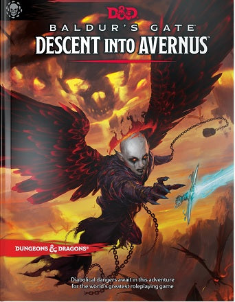 DND JDR Baldur's Gate Descent Into Avernus Hardcover (Anglais)