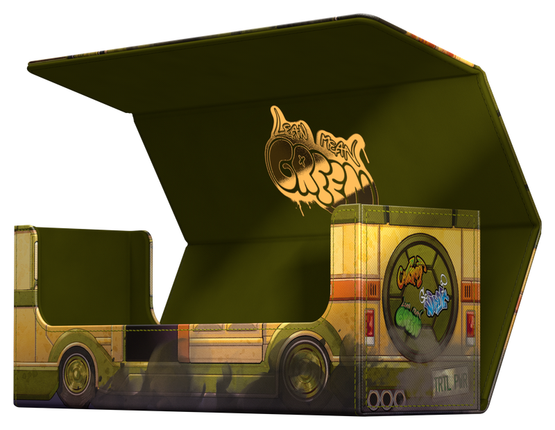 UG Deck Case Arkhive 400+ Xnoskin MTG Teenage Mutant Ninja Turtles - Turtle Van