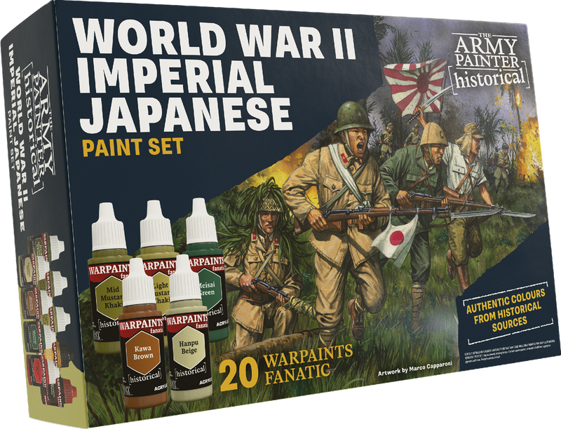 Army Painter: Historical: WWII Imperial Japanese Paint Set (Preorder)(2026-07-18)