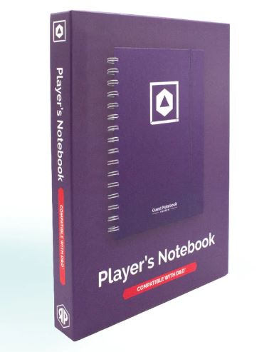 Roll & Play - Carnet de Quêtes pour Personnage de DnD Mauve (Anglais)