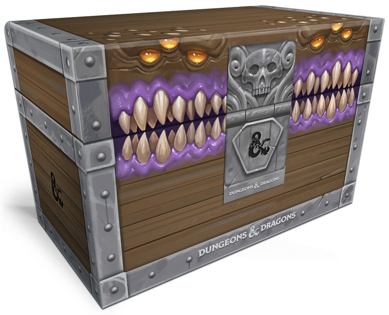 Carnets de notes de D&D Mimic Treasure Chest