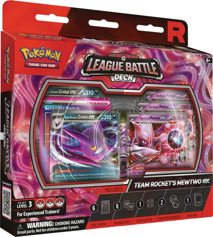 Pokemon League Battle Deck Team Rockets Mewtwo EX (FR) (12-12-25)
