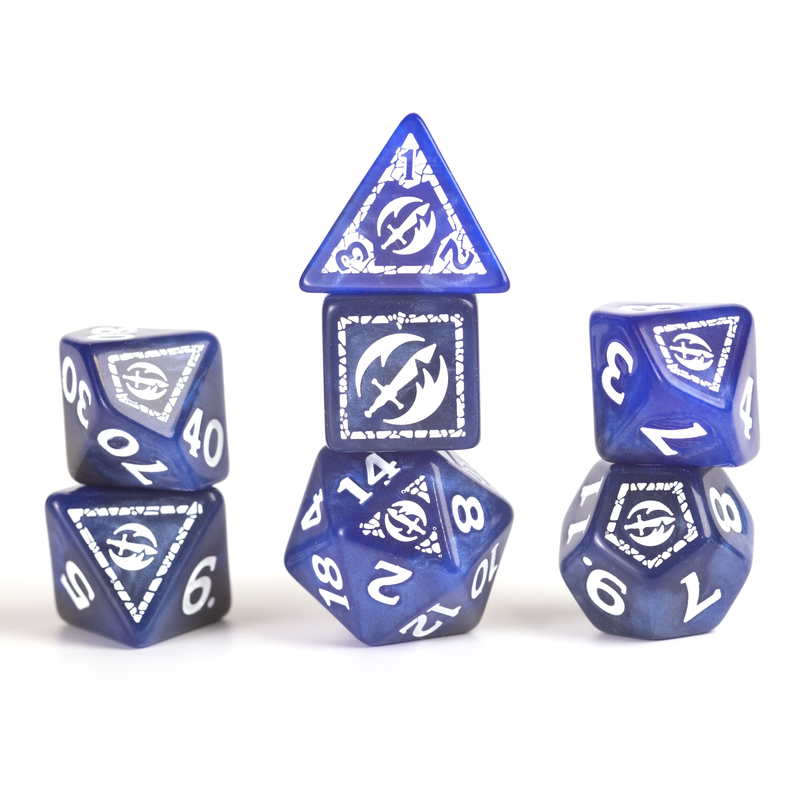 DND Adventure Dice Fighter : Bleu