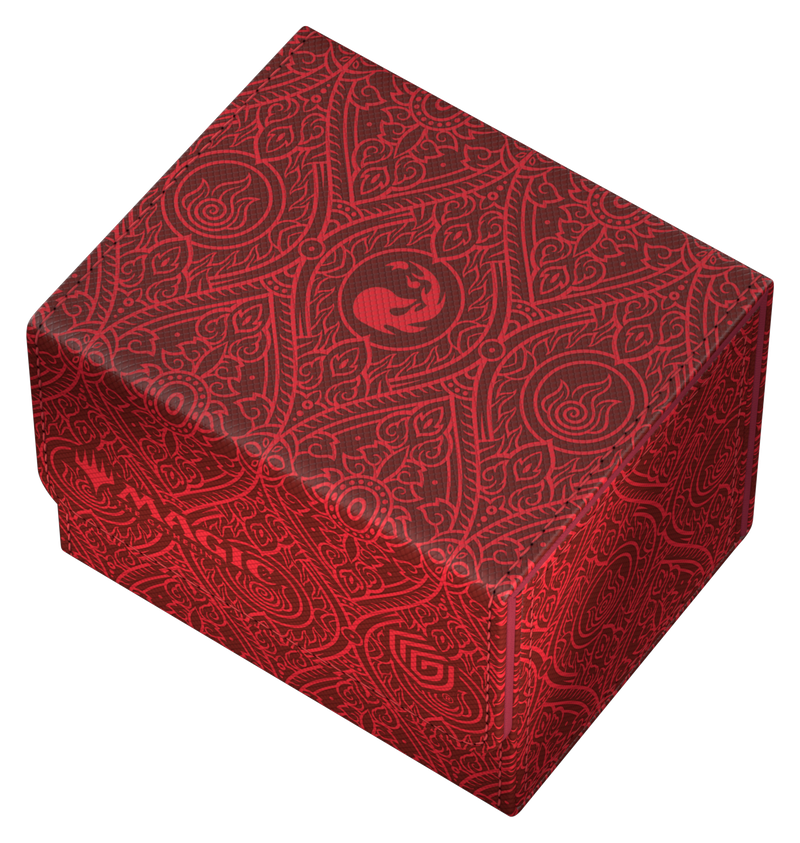 UG Deck Case Sidewinder 100+ Xenoskin MTG Avatar: The Last Airbender - Mana Symbol Red