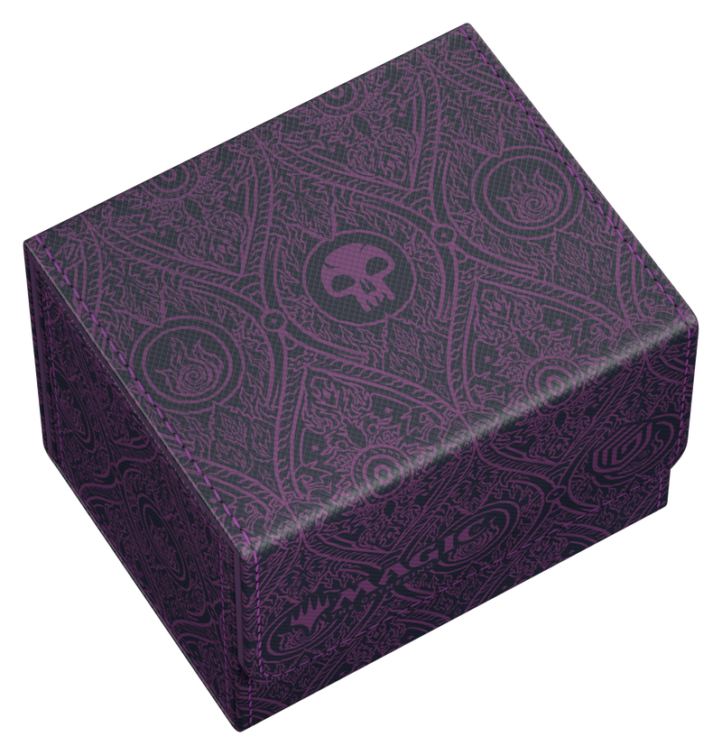 UG Deck Case Sidewinder 100+ Xenoskin MTG Avatar: The Last Airbender - Mana Symbol Black