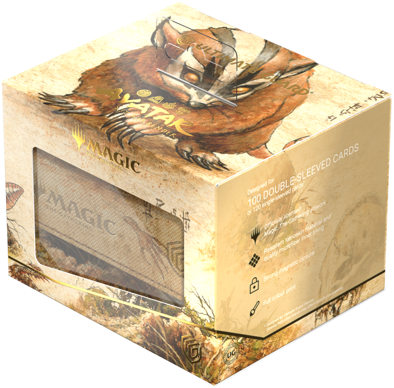 UG Deck Case Sidewinder 100+ Xenoskin MTG Avatar: The Last Airbender - Badgermole Cub