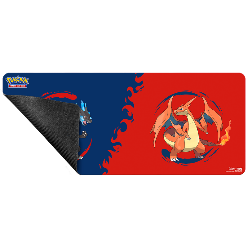 UP Playmat Pokemon Table 6ft Mega Charizard X & Mega Charizard Y