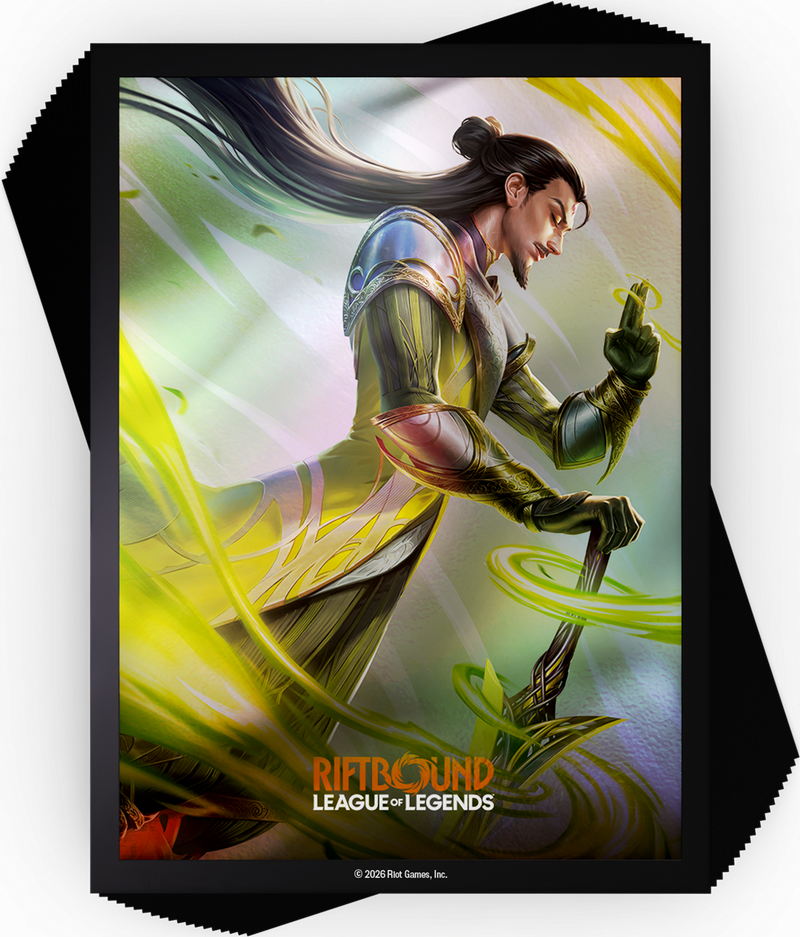 Riftbound League of Legends TCG Unleashed Art Sleeves 100ct - Master Yi