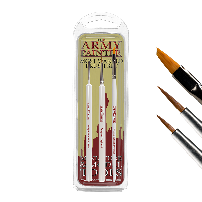 Army Painter - Wargamers Most Wanted Brushes