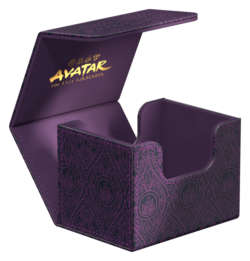 UG Deck Case Sidewinder 100+ Xenoskin MTG Avatar: The Last Airbender - Mana Symbol Black