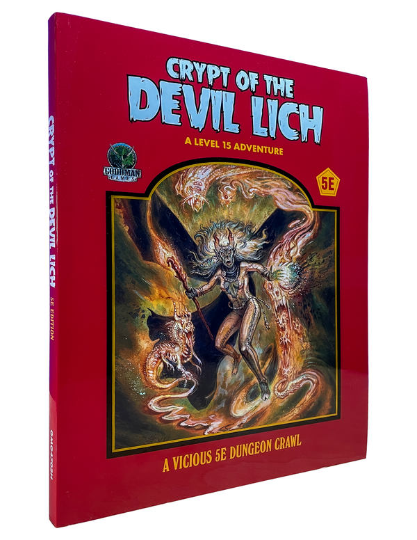 Crypt of the Devil Lich Softcover Edition 5E (EN)