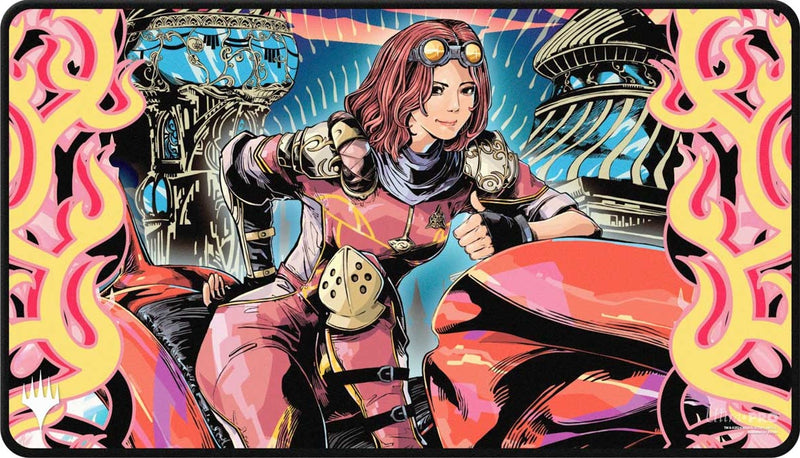 UP Playmat MTG 2025 Multiplanar Set Black Stitched Variant Art PW