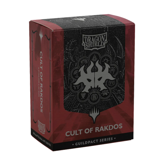 Dragon Shield Sleeves Dual Matte MTG Guildpact Series 100ct - Cult of Rakdos