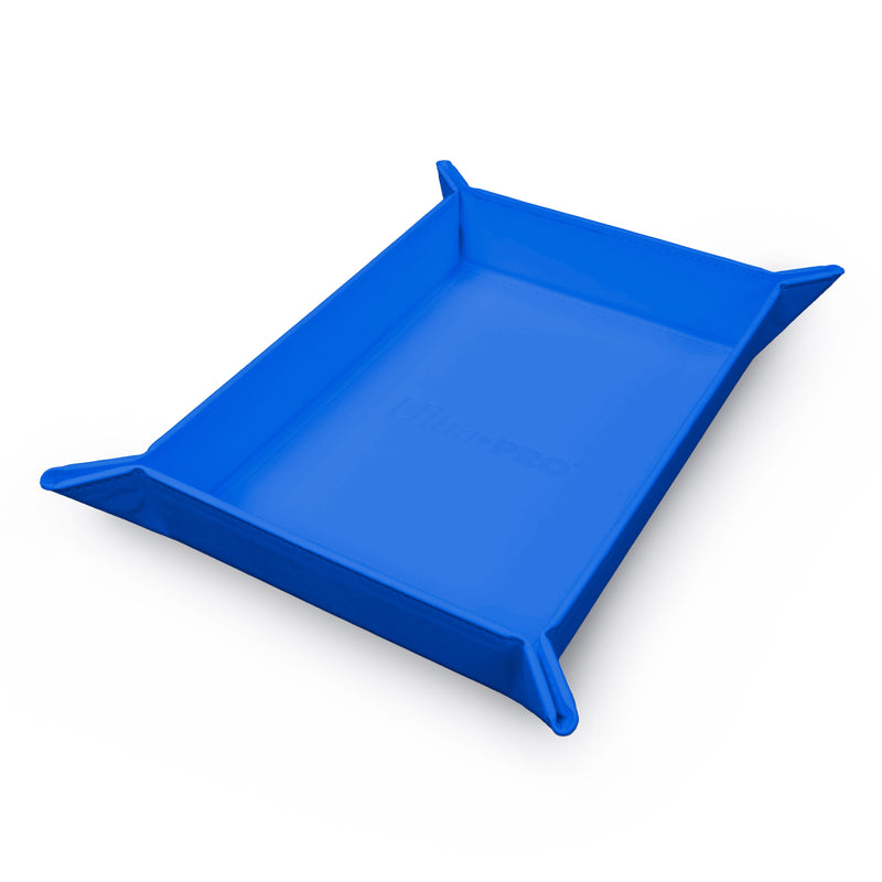 UP Dice Plateau roulant pliable magnétique bleu vif