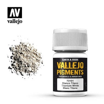 Vallejo : Pigment Titanium White (35 ml)