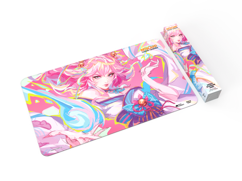 Riftbound League of Legends TCG Spiritforged Playmat - Spirit Blossom Ahri
