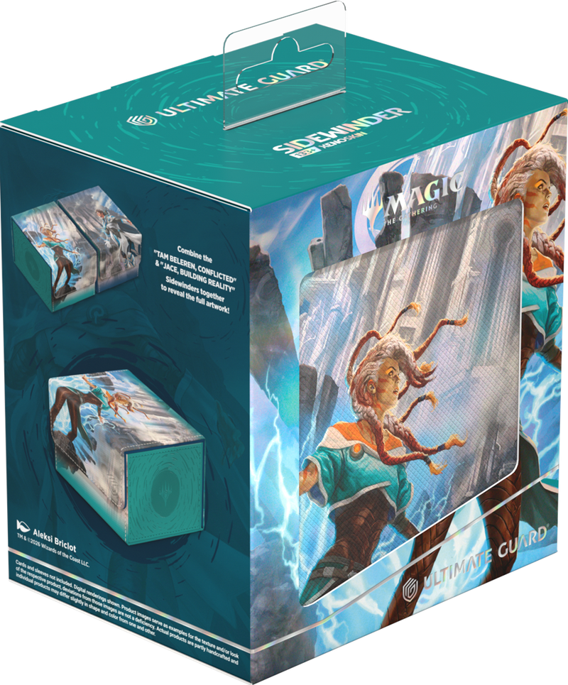 UG Deck Case Sidewinder 133+ Xenoskin MTG Reality Fracture - Tam Beleren, Conflicted