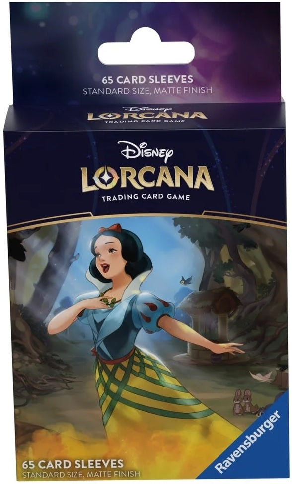 Disney Lorcana Card Sleeve Set 4 Pack B Snow White 65CT