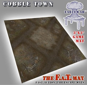 F.A.T. Mats: Cobbletown 3x3 (Cannot be shipped)