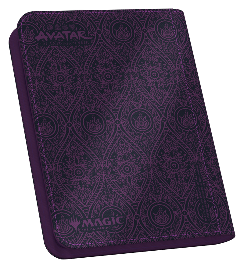 UG Zipfolio 160 Xenoskin MTG Avatar: The Last Airbender - Mana Symbol Black