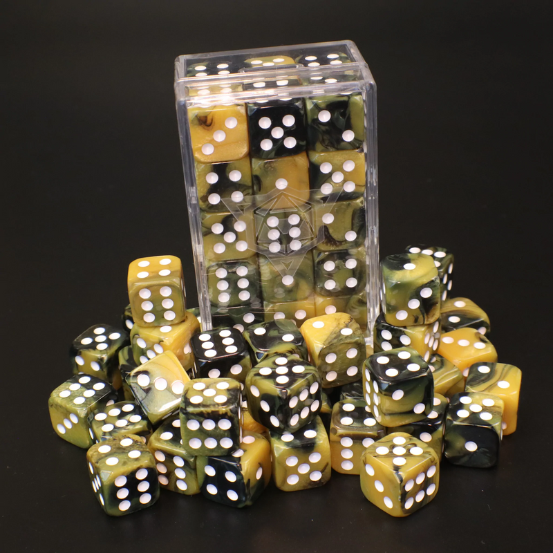 Die Hard Dice Vanguard 14mm d6 Pack - Nocturne and Sulphur