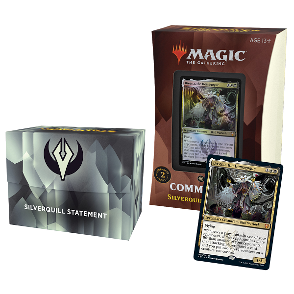 MTG Strixhaven Commander Deck Silverquill Statement