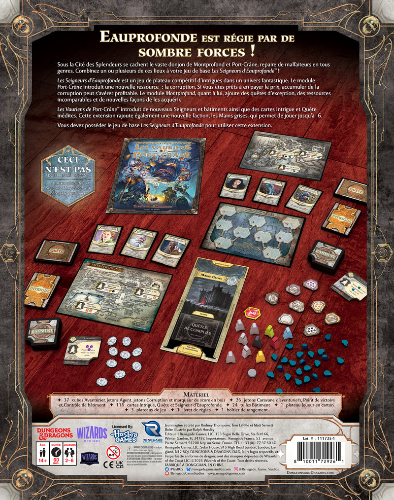 Lords of Waterdeep: Scoundrels of Skullport Expansion (EN)