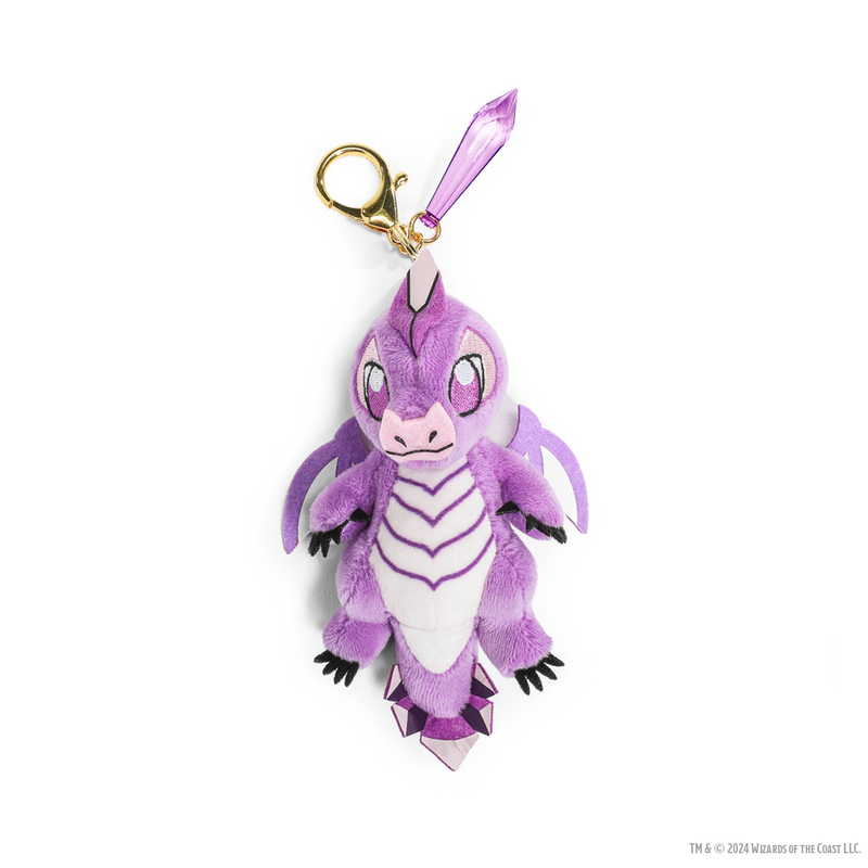 DND 3'' Plush Charms Gem Amethyst Wyrmling