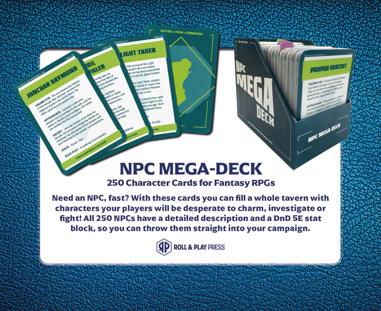 Roll & Play - NPC Mega-Deck