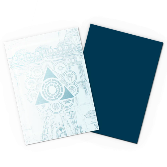 Dragon Shield Sleeves Dual Matte MTG Guildpact Series 100ct - Azorius Senate