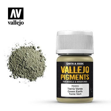Vallejo : Pigment Green Earth (35 ml)