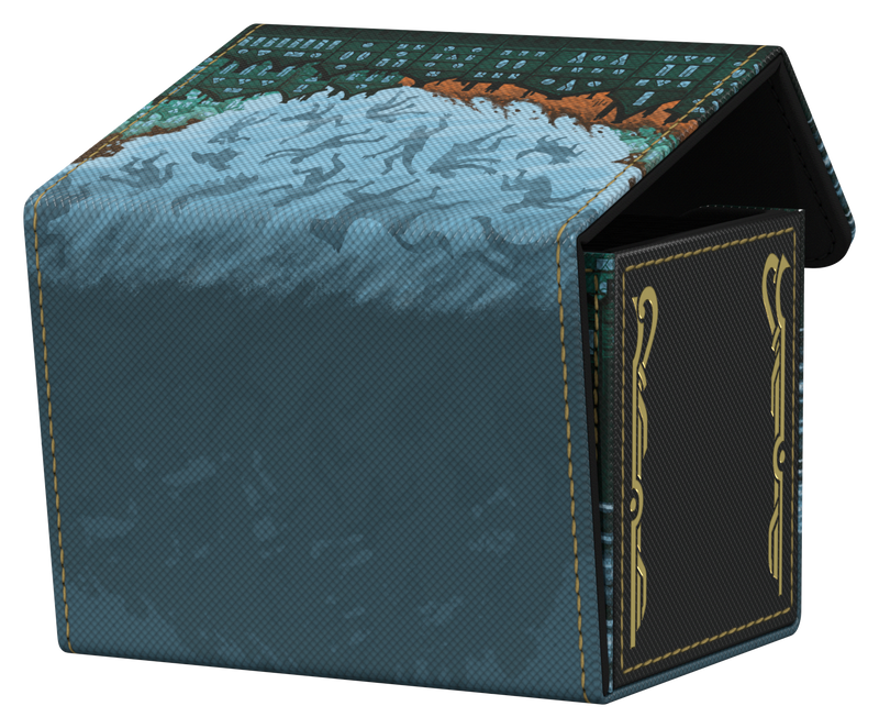UG Deck Case Sidewinder 100+ Xenoskin MTG Secrets of Strixhaven - Cyclonic Rift