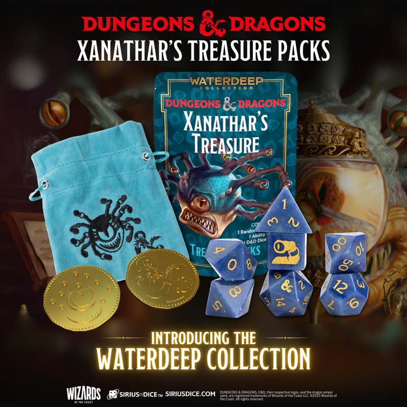  Pack de trésors DND Xanathar (1 exemplaire)