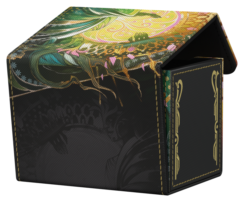 UG Deck Case Sidewinder 100+ Xenoskin MTG Secrets of Strixhaven - Veil of Summer