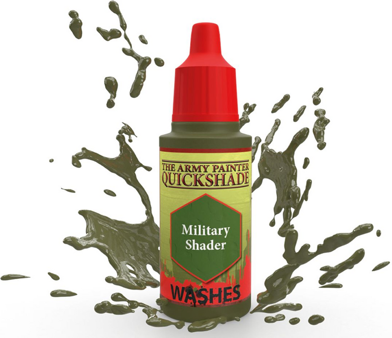 Army Painter - Warpaints : Lavis couleur ombre militaire (18 ml)