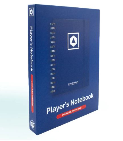 Roll & Play - DnD Character Quest Notebook Heroic Blue
