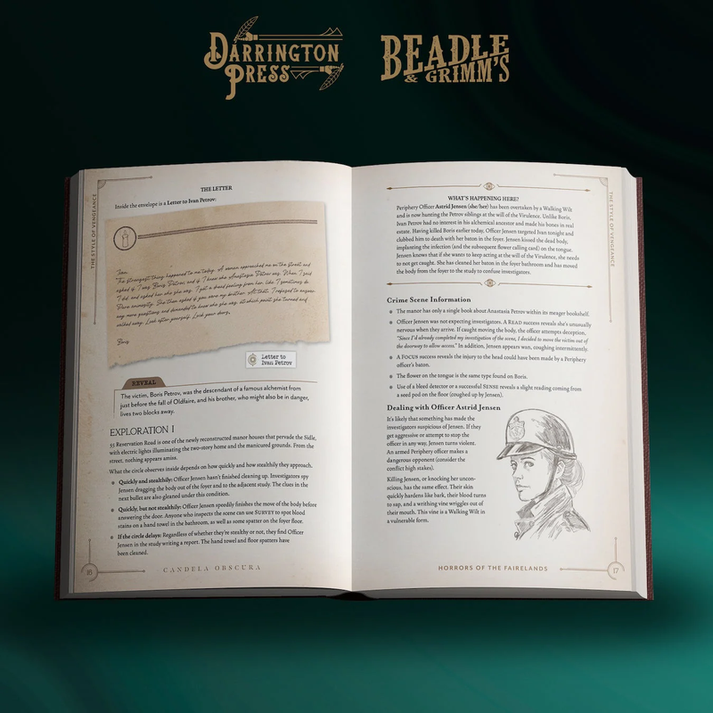 Candela Obscura Horrors of the Fairelands Assignment Book HC (EN)