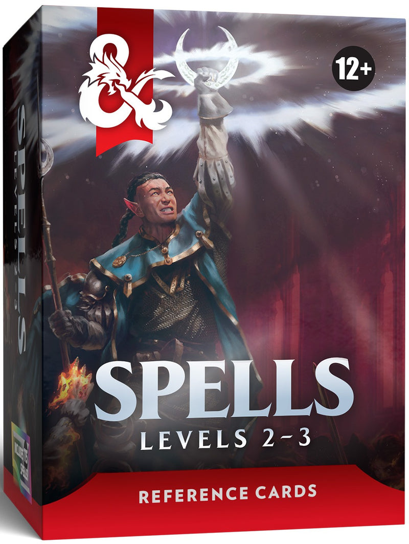 DND RPG Reference Cards Spells 2 (Level 2-3) (EN)