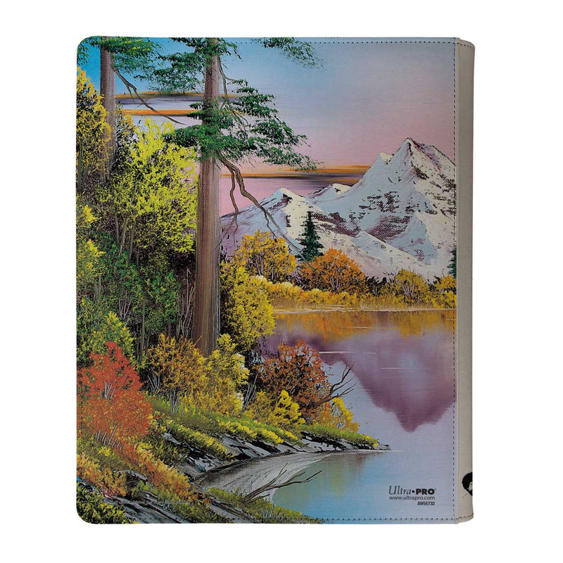 UP Zip Classeur Pro 9pkt Bob Ross Mighty Mountain Lake