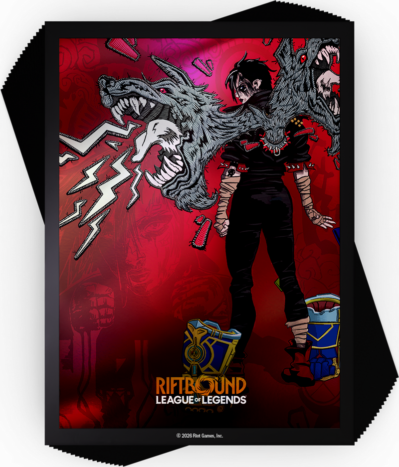 Riftbound League of Legends TCG Unleashed Art Sleeves 100ct - Vi