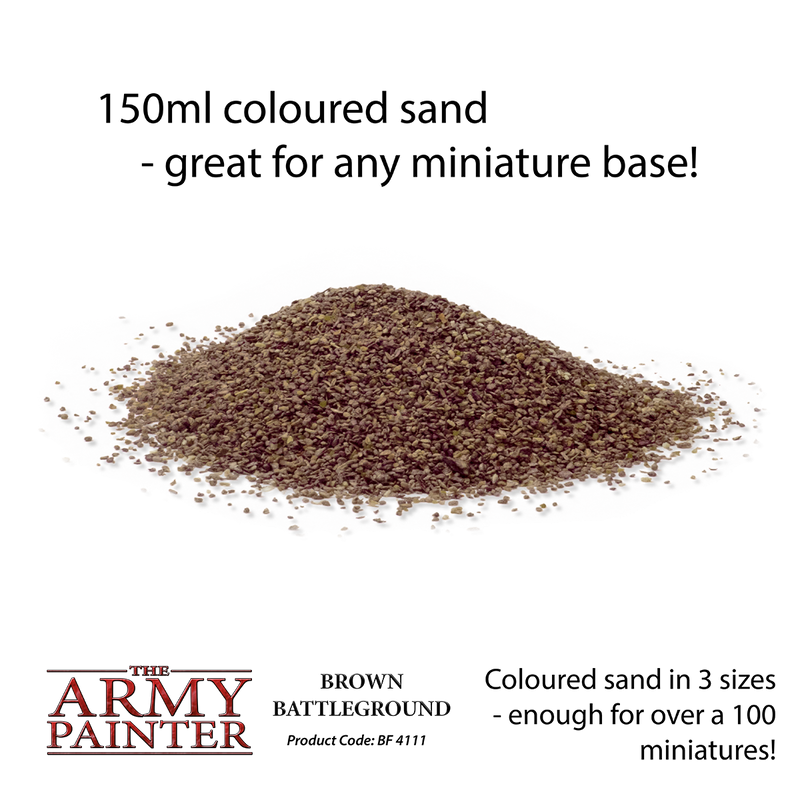 Army Painter - Champs de bataille : Sable brun des champs de bataille (150mL)
