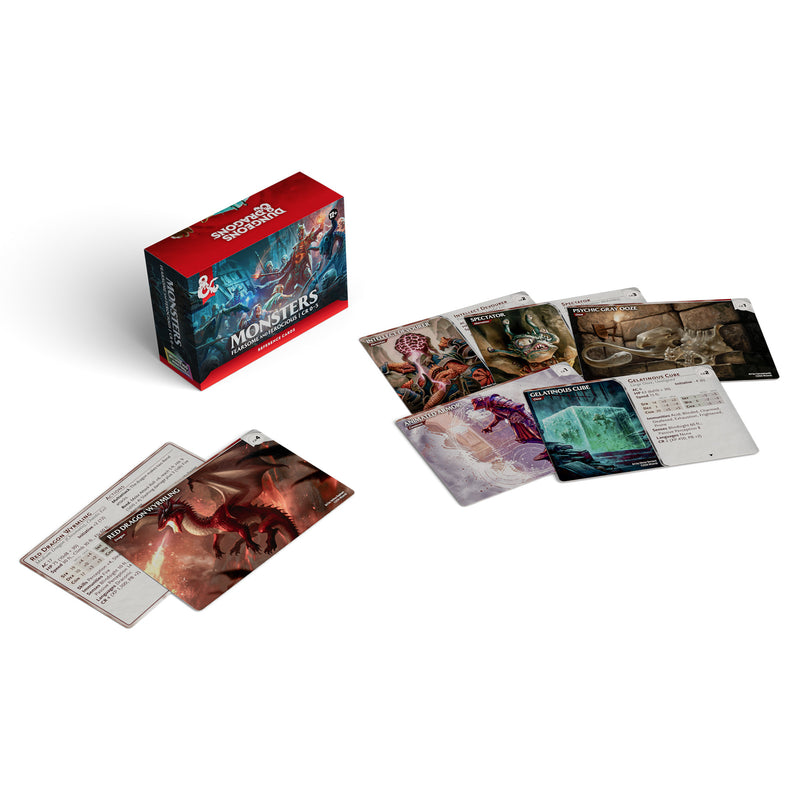 DND RPG Reference Cards Monsters Fearsome and Ferocious (EN)