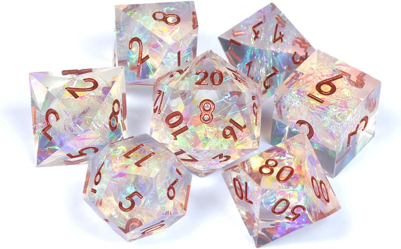 1985 Games - VHS Dice: Crystal Ball 7-Die Set