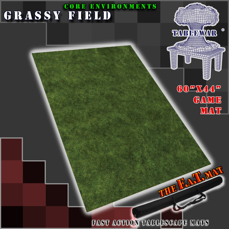 F.A.T. Mats: Core Environment Grassy Field 60"x44" (Cannot be shipped)