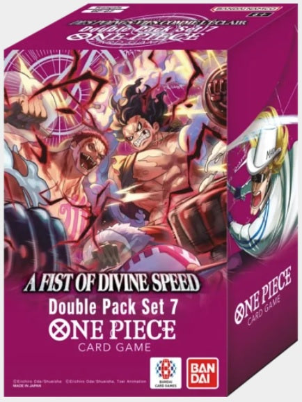 One Piece CG DP07 A Fist of Divine Speed Double Pack (Anglais) 